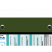 WhiteCoat Clipboard® Trifold - Army Green Cardiology Edition